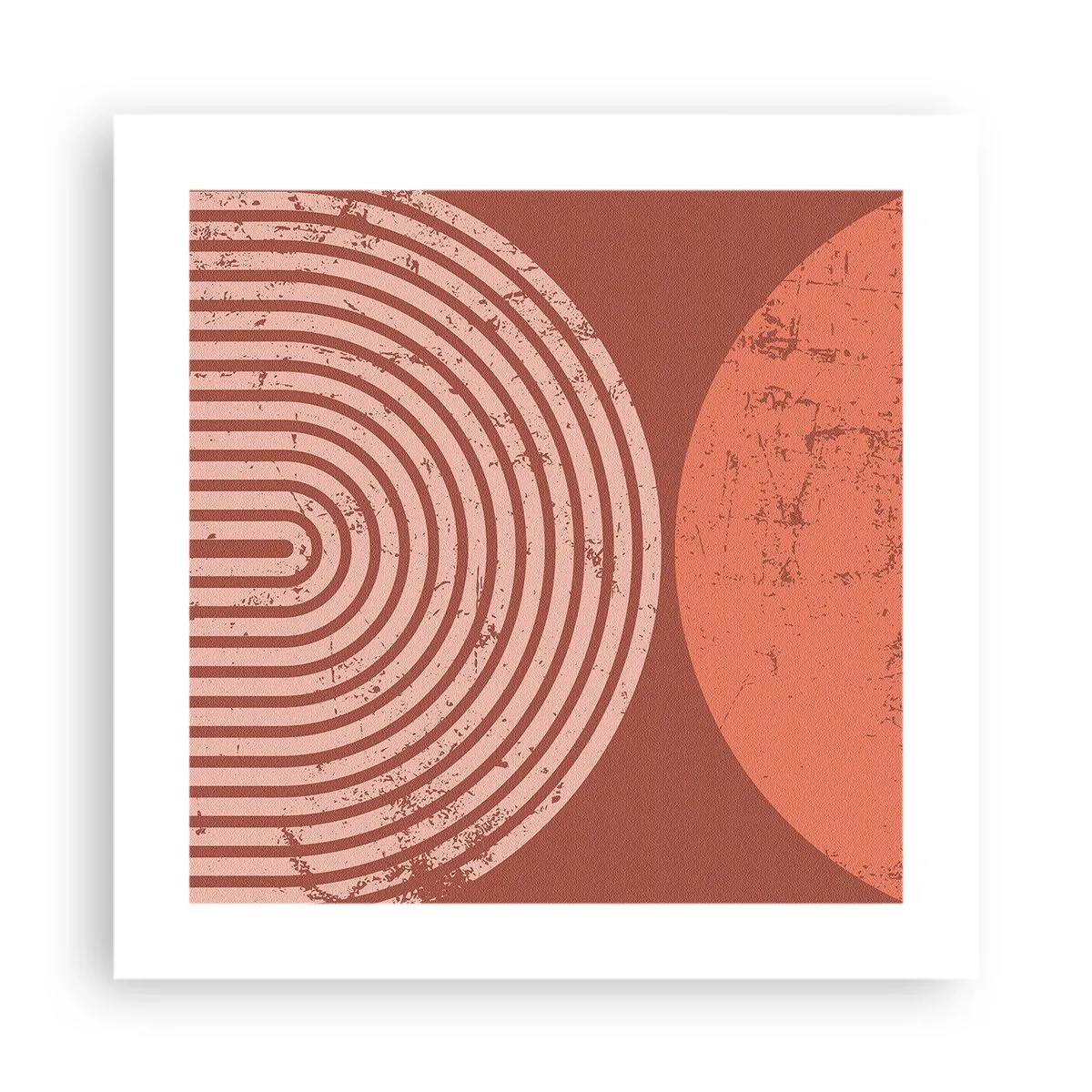 Plakat - Bliska relacja - 40x40 cm