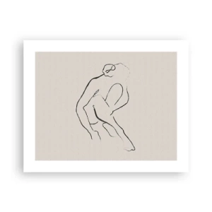 Plakat - Szkic intymny - 50x40 cm