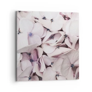 Obraz na płótnie - W powodzi kwiatów - 70x70 cm