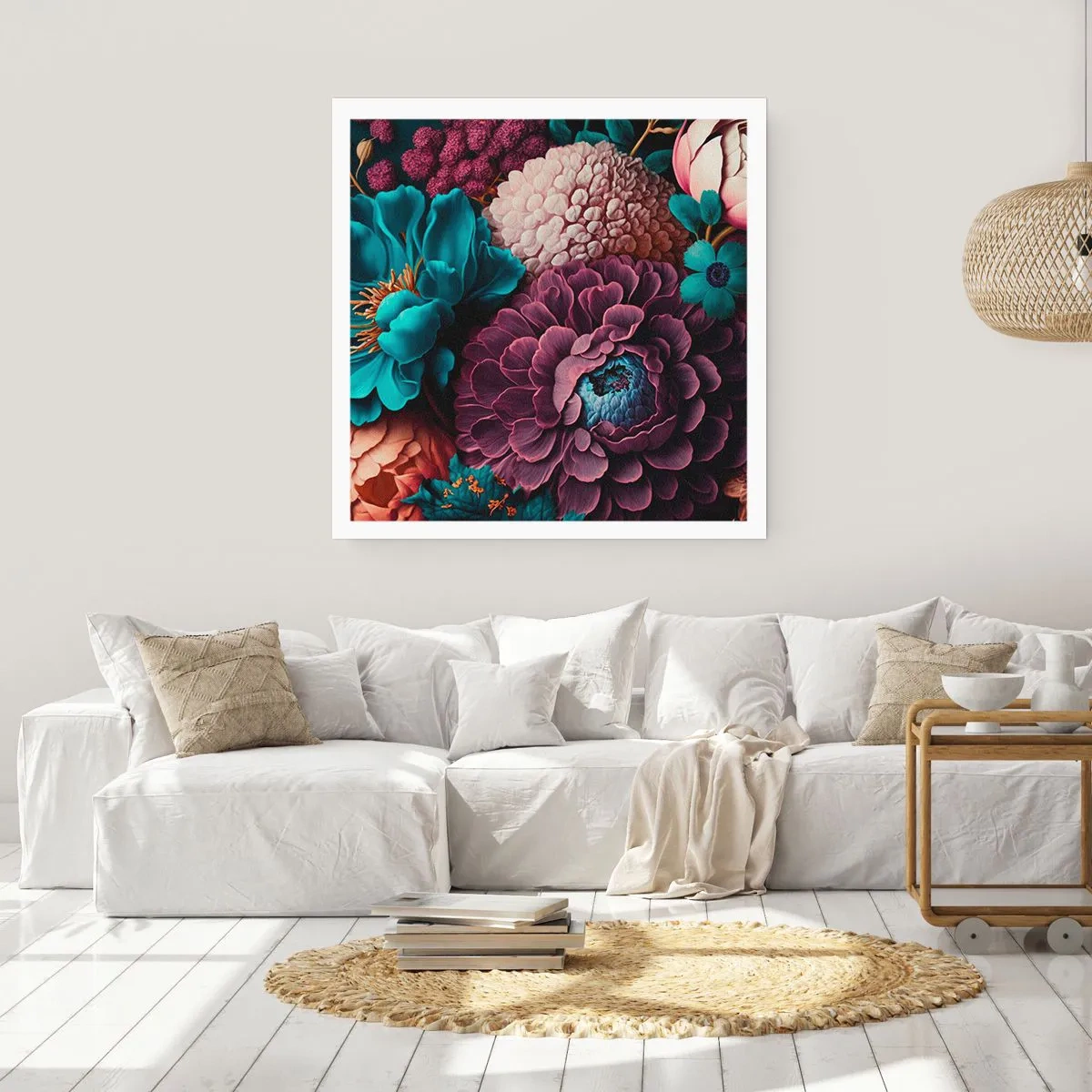 Plakat - Natura na bogato - 50x50 cm