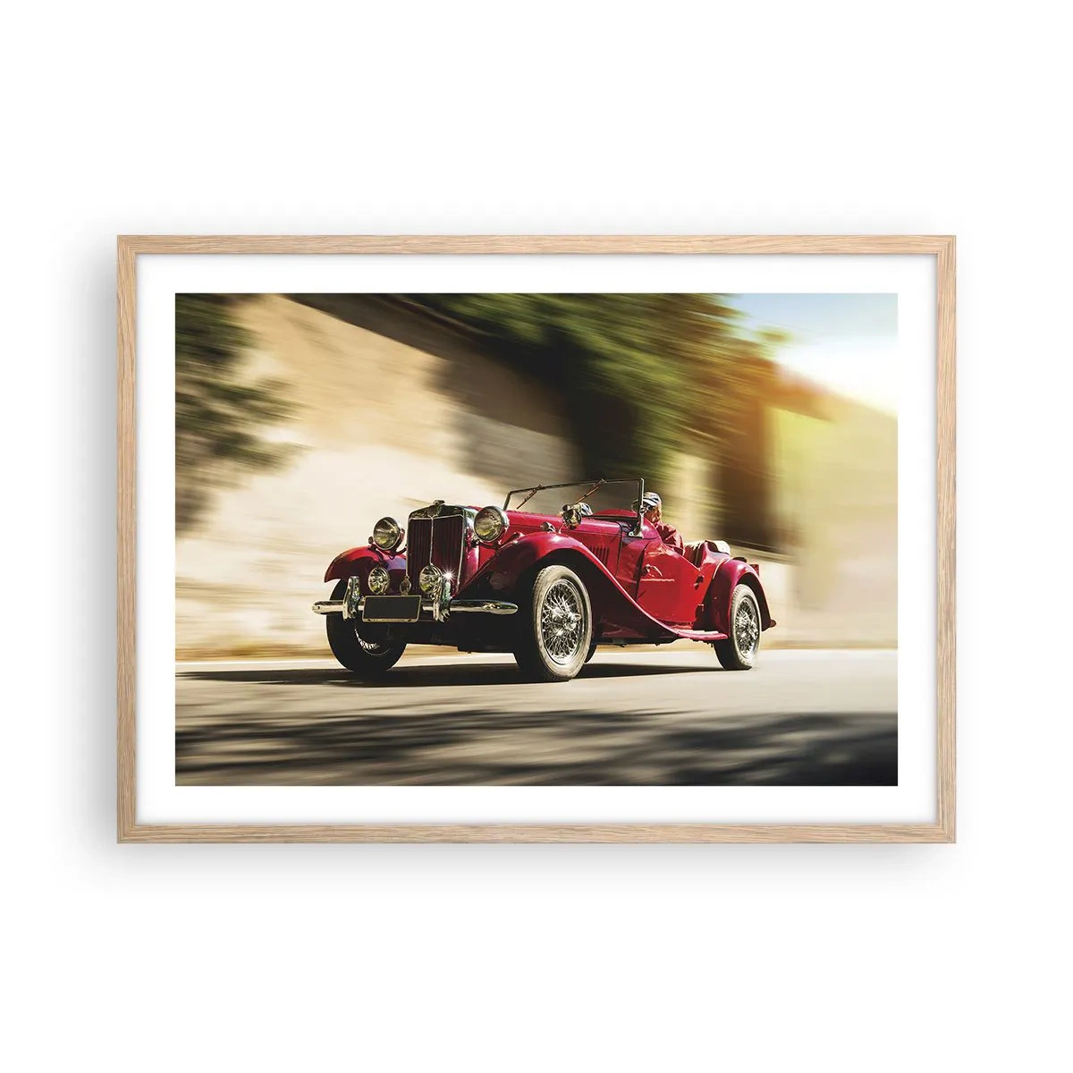 Plakat w ramie jasny dąb - Piękniejszy niż Nike z Samotraki - 70x50 cm