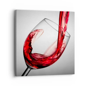 Obraz na płótnie - Barwa - ruch - dźwięk - 40x40 cm