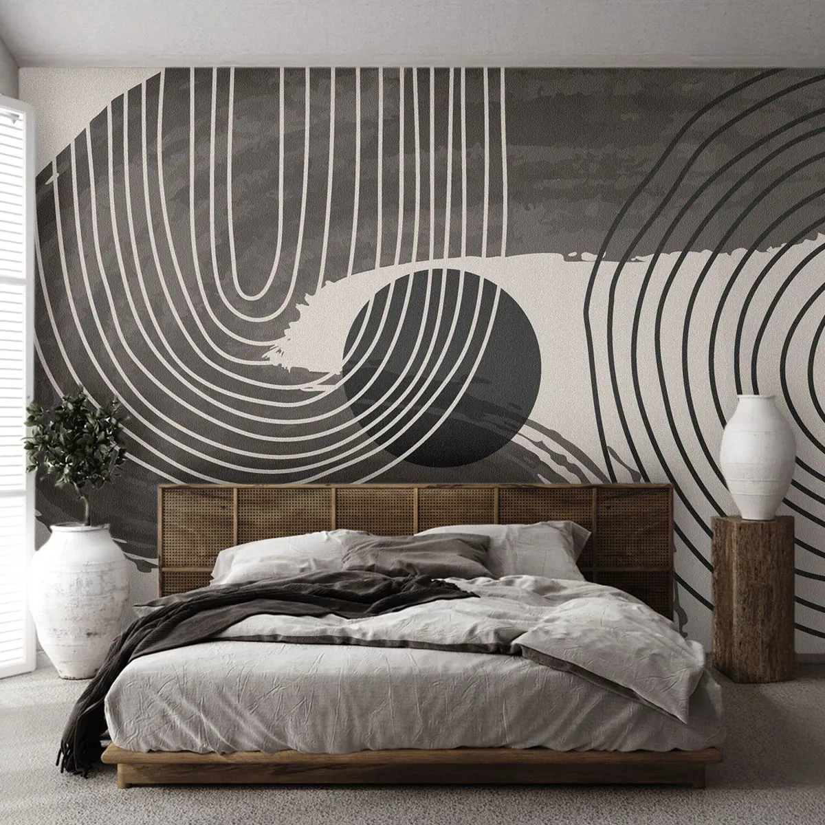 Fototapeta Samoprzylepna Deluxe Sticker - Owal zwycięża - Abstrakcja, Minimalizm, Sztuka - 300x210 cm