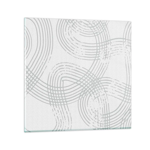 Obraz na szkle - Nie ma prostej drogi - 60x60 cm