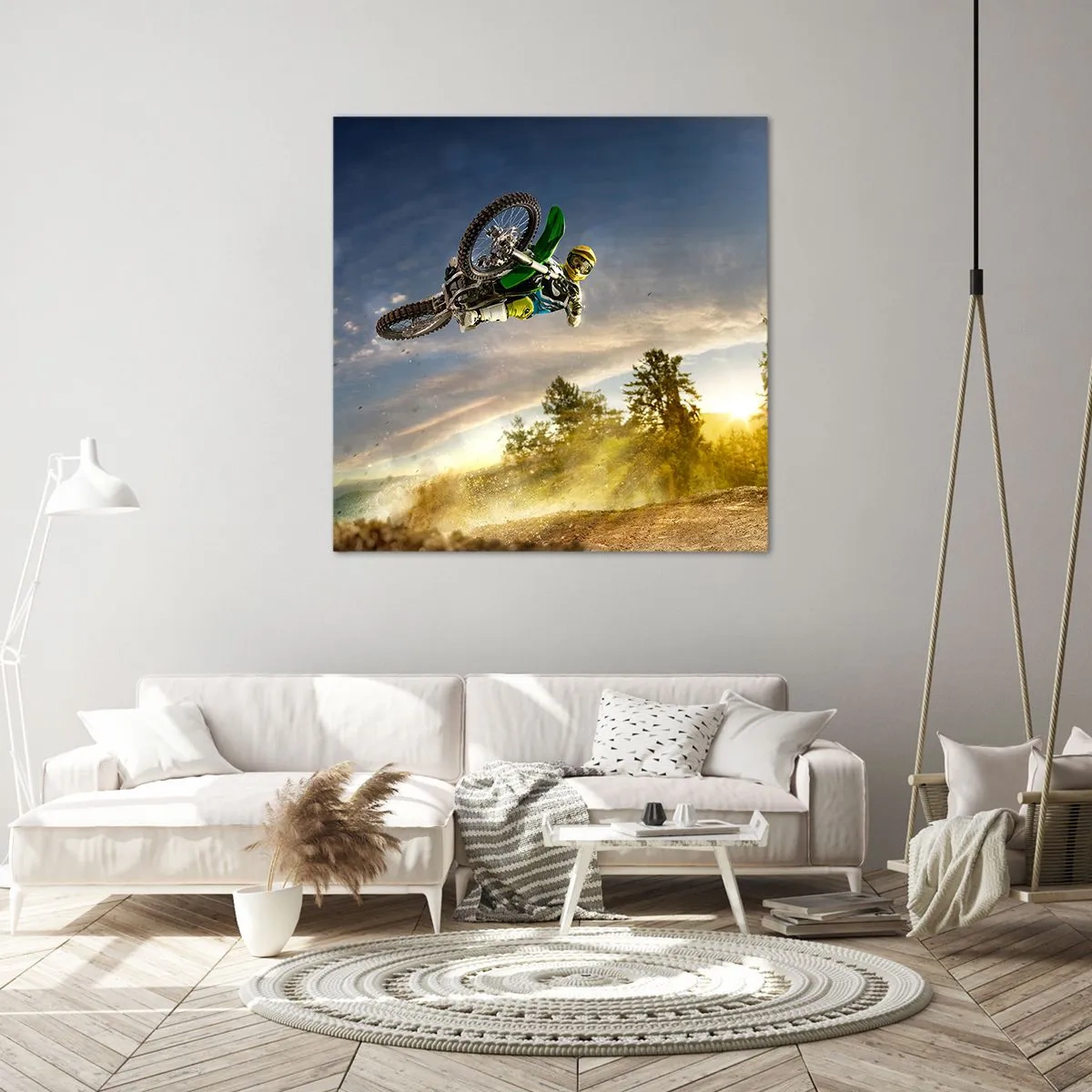 Obraz na płótnie - Włącz emocje! - 70x70 cm