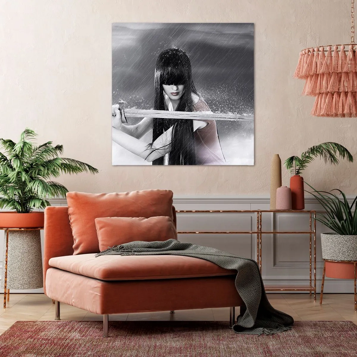 Obraz na płótnie - Piękna i niebezpieczna - 70x70 cm