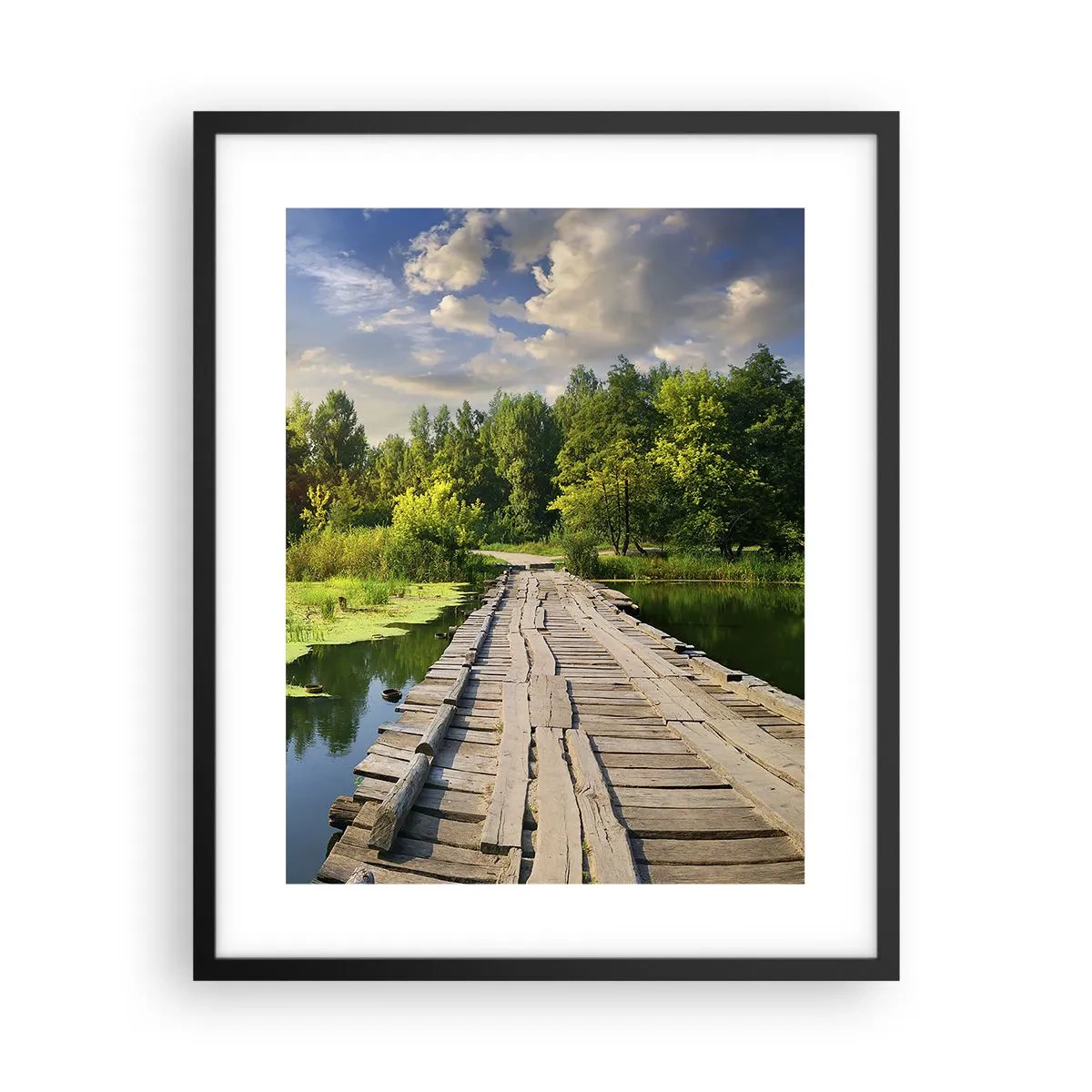 Plakat w czarnej ramie - Lato, lato wszędzie - 40x50 cm