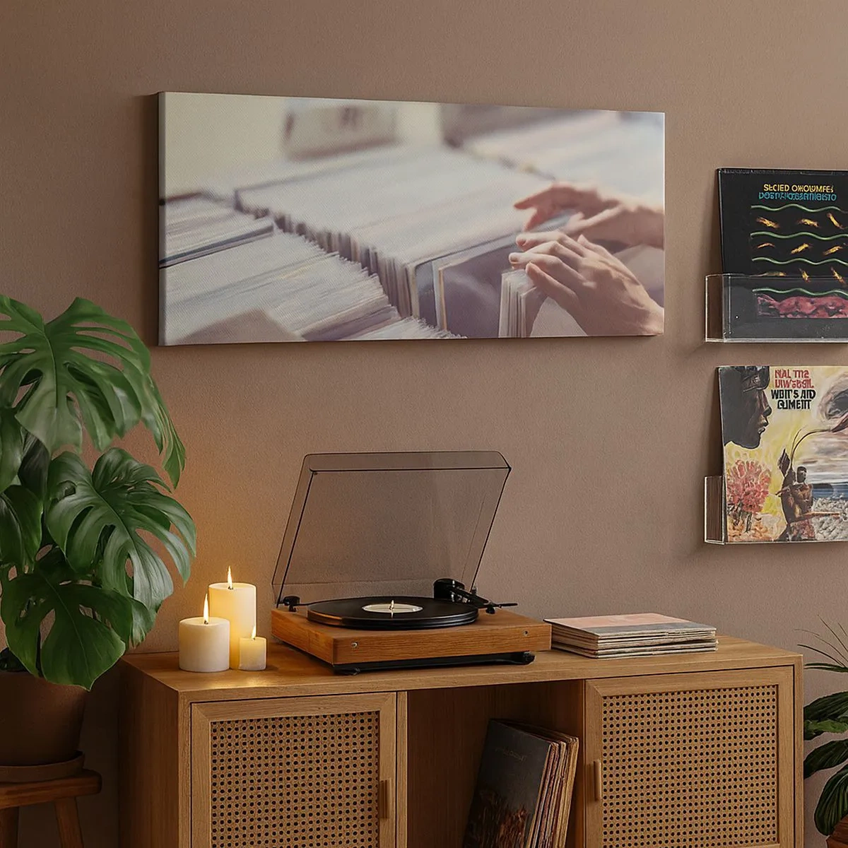 Obraz na płótnie - W poszukiwaniu wzruszeń - 100x40 cm