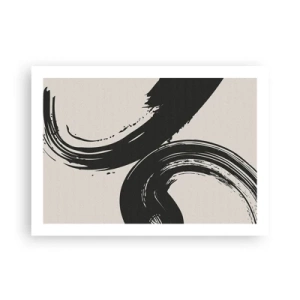Plakat - Zamaszyście i koliście - 70x50 cm