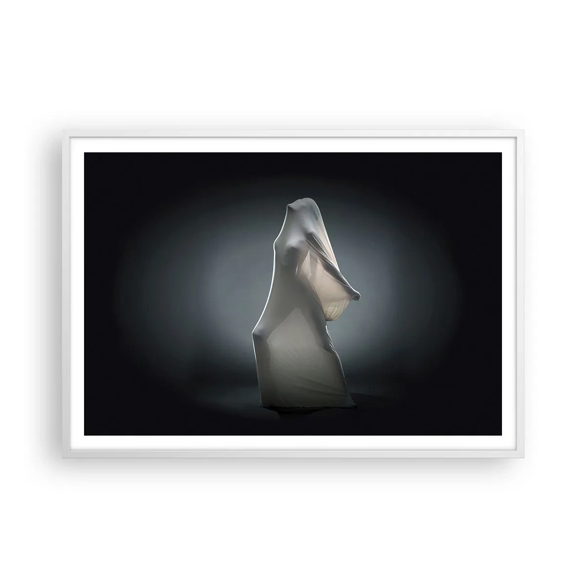 Plakat w białej ramie - Ukryte pragnienia - 100x70 cm