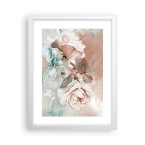 Plakat w białej ramie - Duch romantyzmu - 30x40 cm