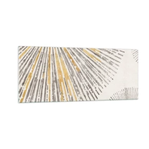Obraz na szkle - Uroda promienia - 100x40 cm