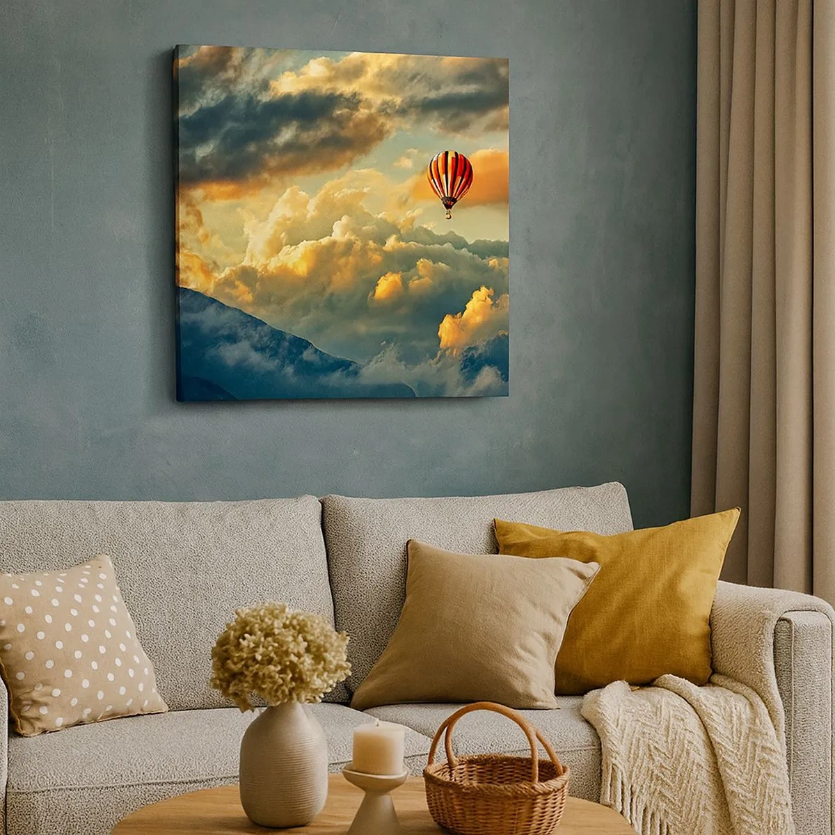 Obraz na płótnie - Lecę, bo chcę - 30x30 cm