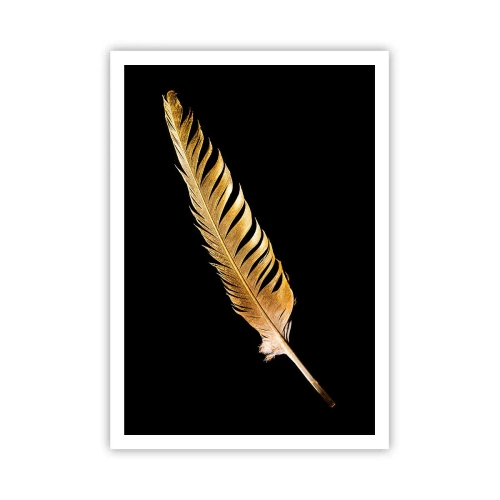 Plakat - Nie lada piórem opatrzony… - 70x100 cm