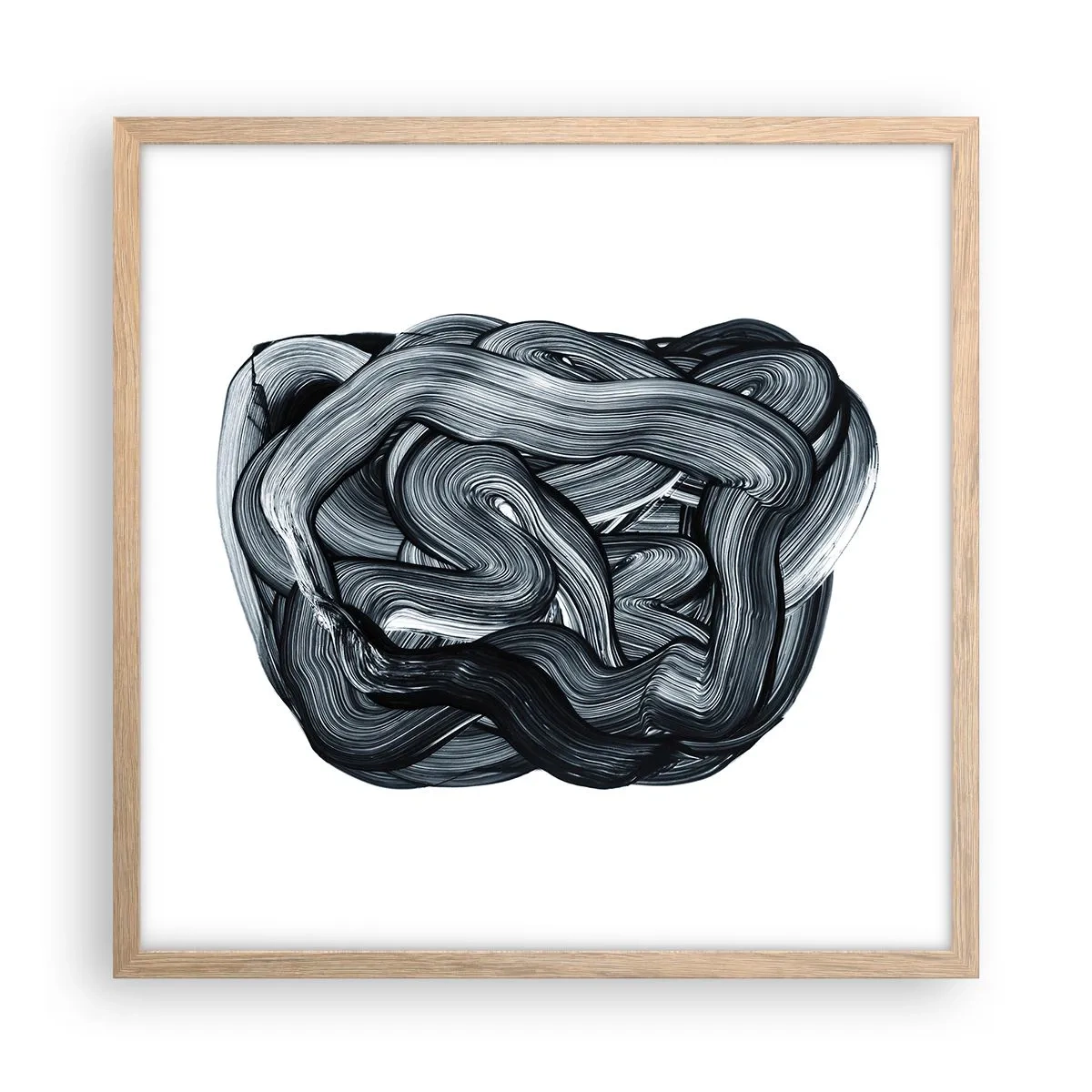 Plakat w ramie jasny dąb - To nie takie proste - 50x50 cm