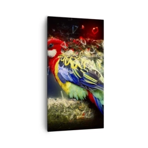 Obraz na płótnie - Posłaniec blasku - 55x100 cm