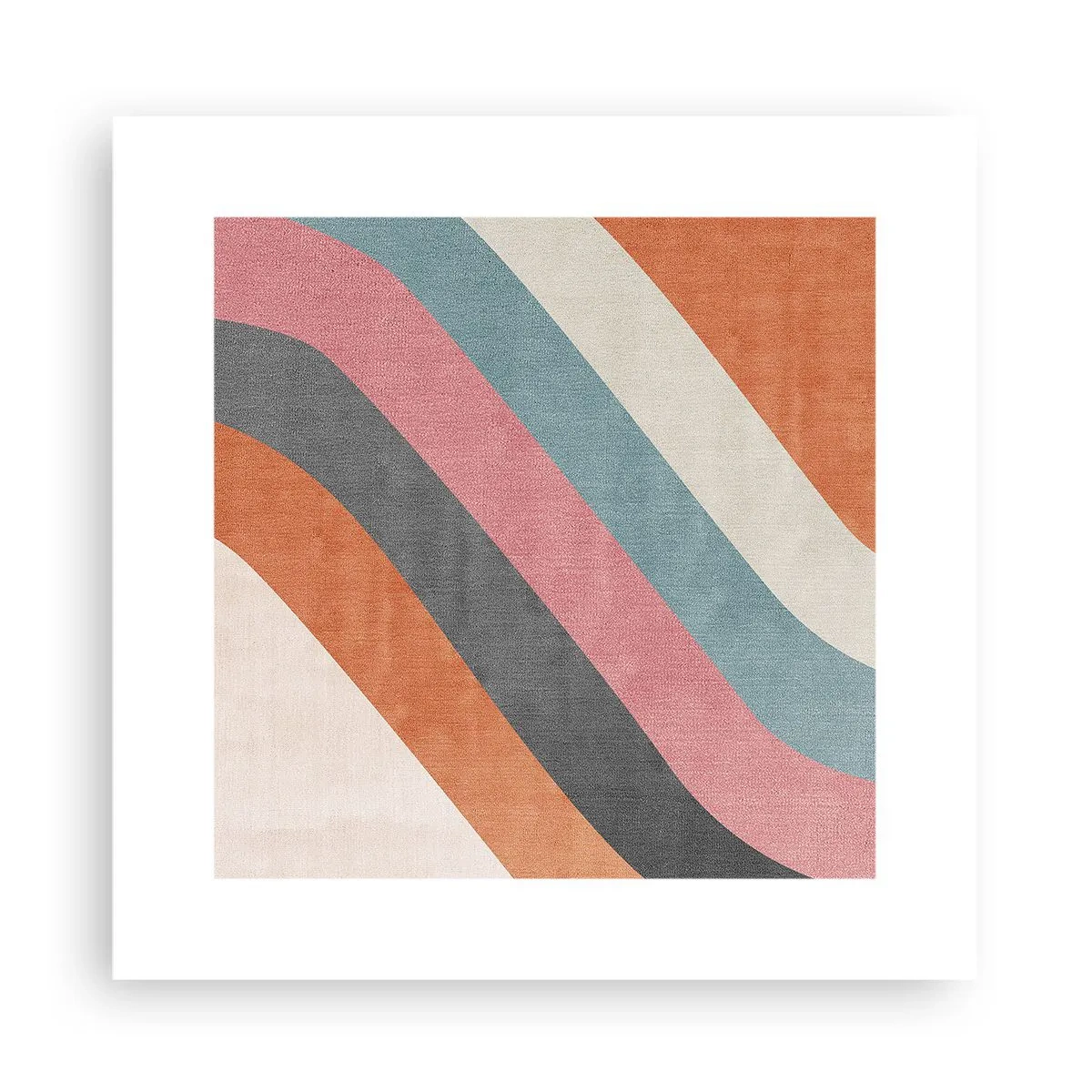 Plakat - Kompozycja diagonalna – ruch - 30x30 cm