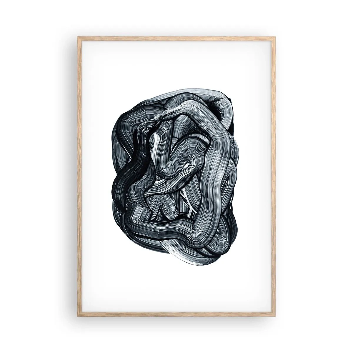 Plakat w ramie jasny dąb - To nie takie proste - 70x100 cm