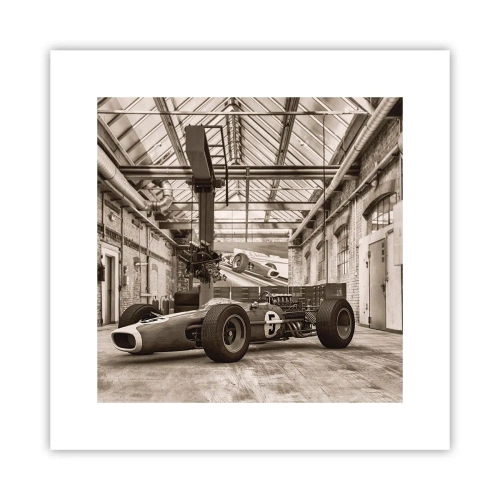 Plakat - Odpoczynek zwycięzcy - 30x30 cm