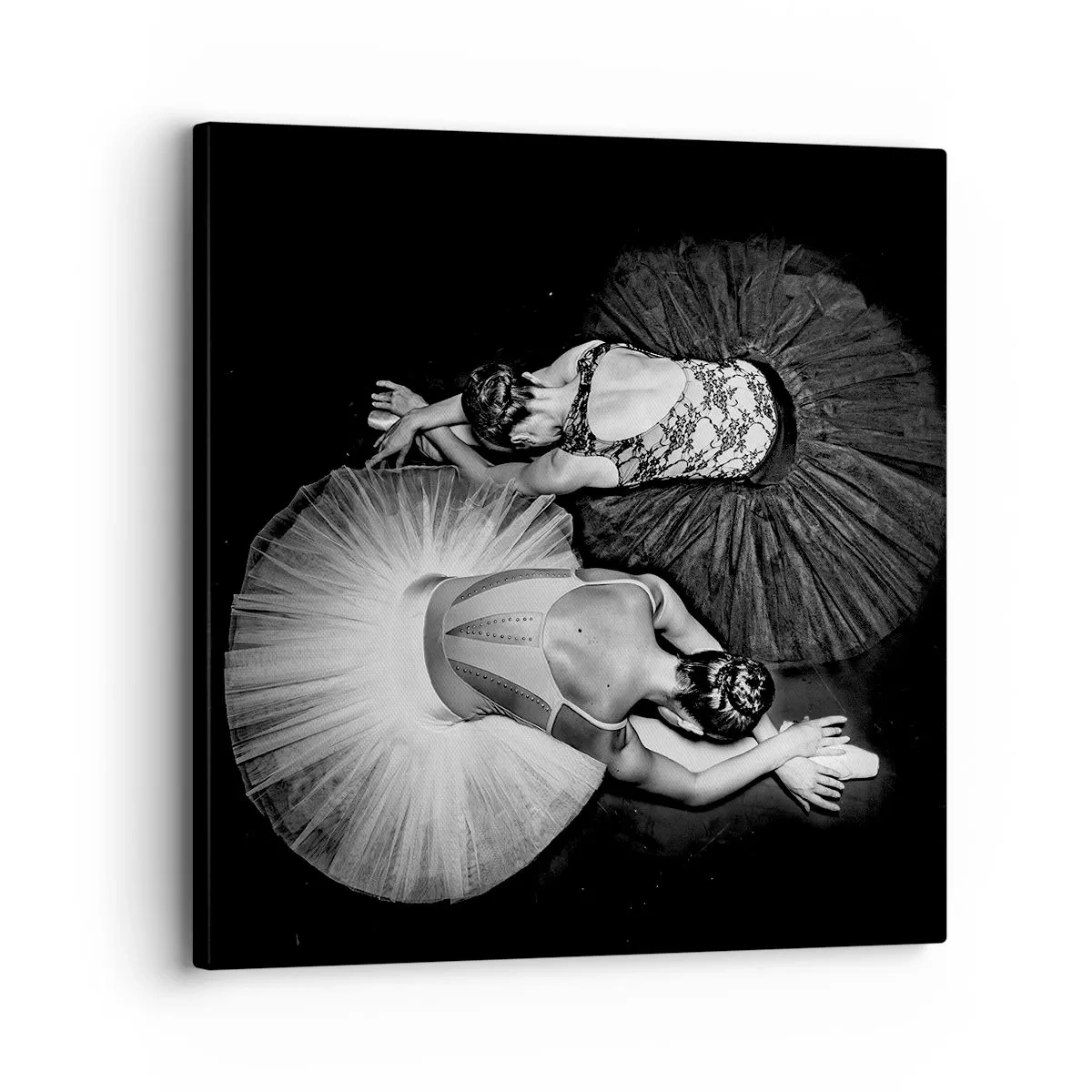 Obraz na płótnie - Jin i jang – idealna równowaga - 30x30 cm