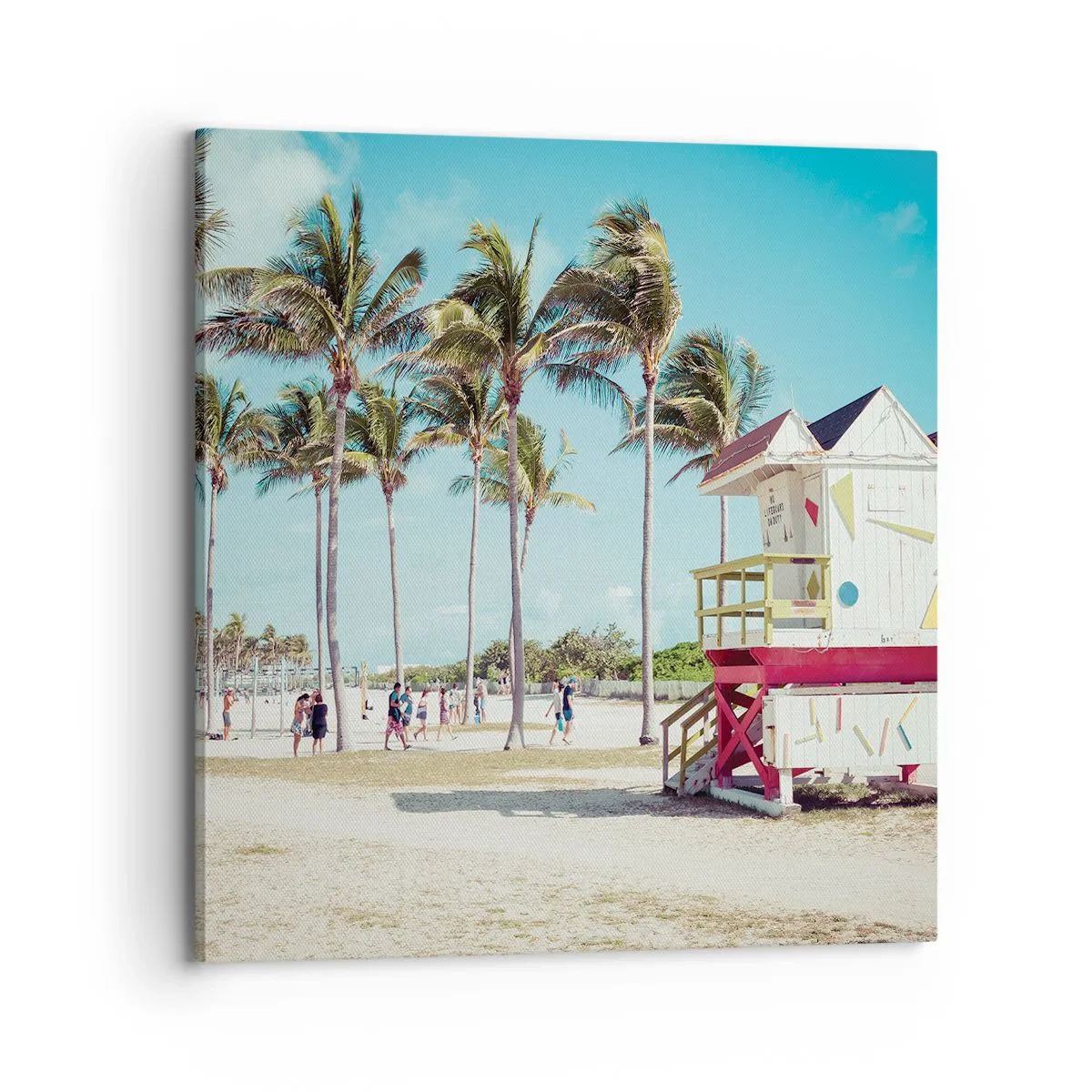 Obraz na płótnie - Przed tobą piękny dzień - 70x70 cm