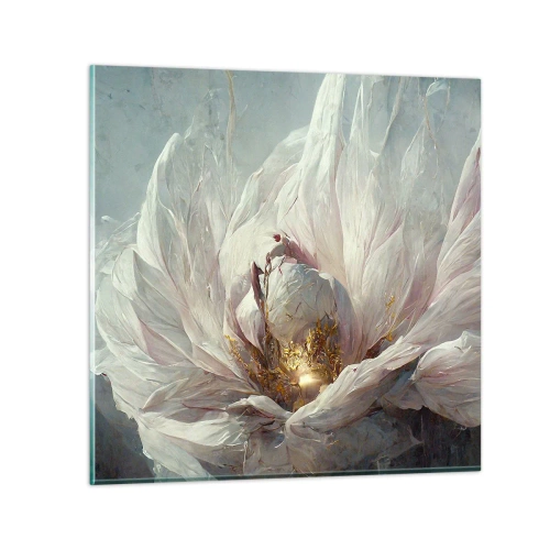 Obraz na szkle - Rozkwita raz na sto lat - 70x70 cm