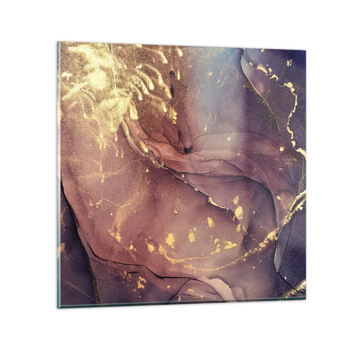 Obraz na szkle - Materia i duch - 50x50 cm