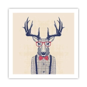 Plakat - Zabawna ekstrawagancja - 60x60 cm