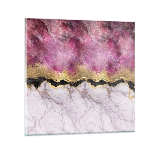 Obraz na szkle - Na granicy - 30x30 cm
