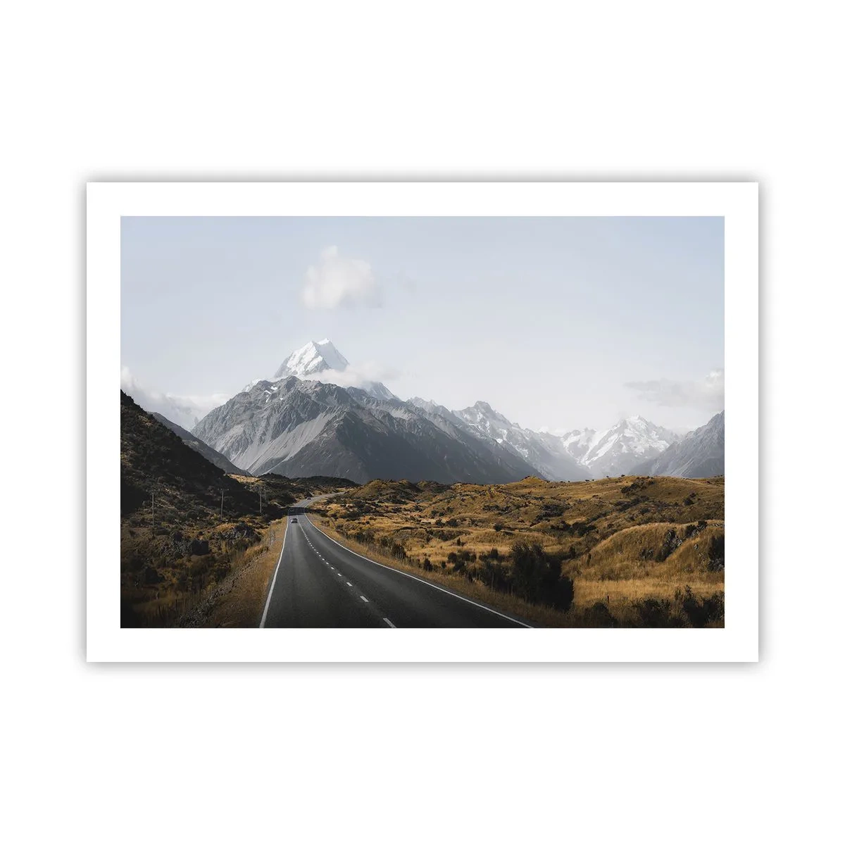Plakat - Droga do serca gór - 70x50 cm