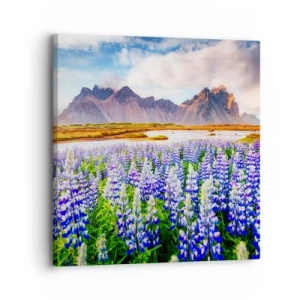 Obraz na płótnie - Siła i surowość obok łagodności - 30x30 cm