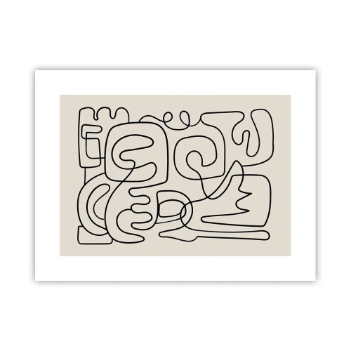 Plakat - Po śladzie - 40x30 cm