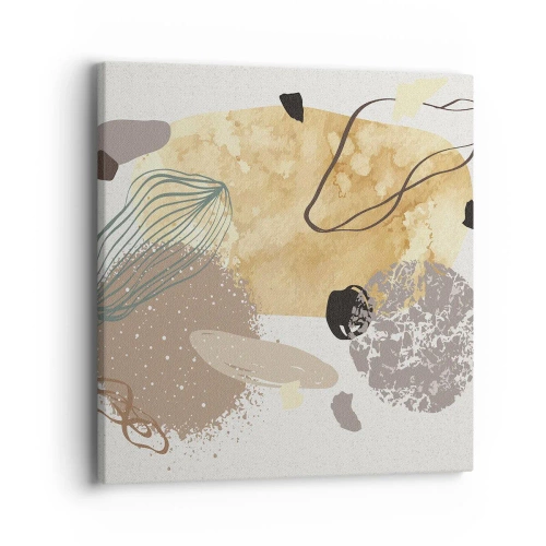 Obraz na płótnie - Plumkologia stosowana - 40x40 cm