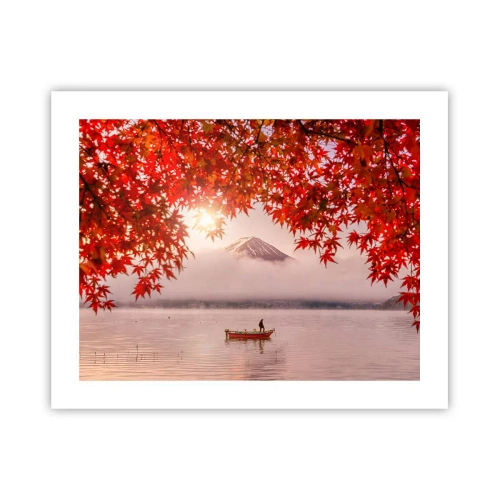 Plakat - W japońskim klimacie - 50x40 cm