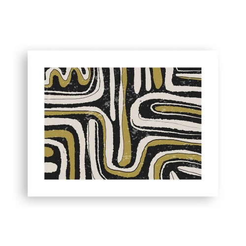 Plakat - Kompozycja: trakty i zaułki - 40x30 cm