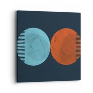 Obraz na płótnie - Tylko geometria? - 40x40 cm