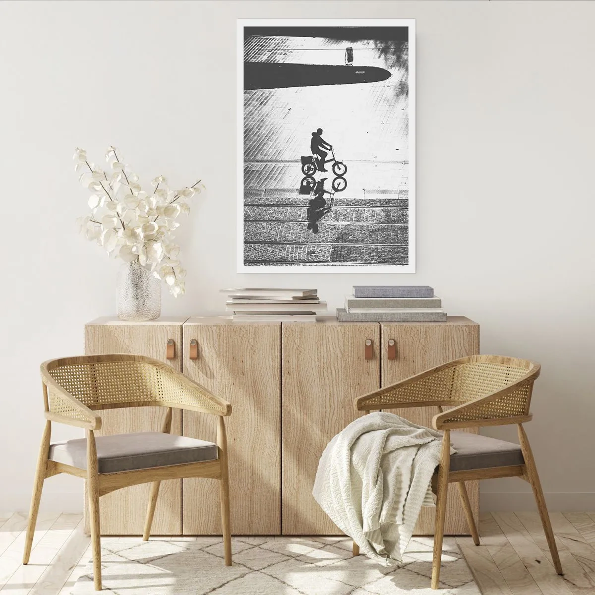 Plakat - Przed siebie, przez miasto - 70x100 cm