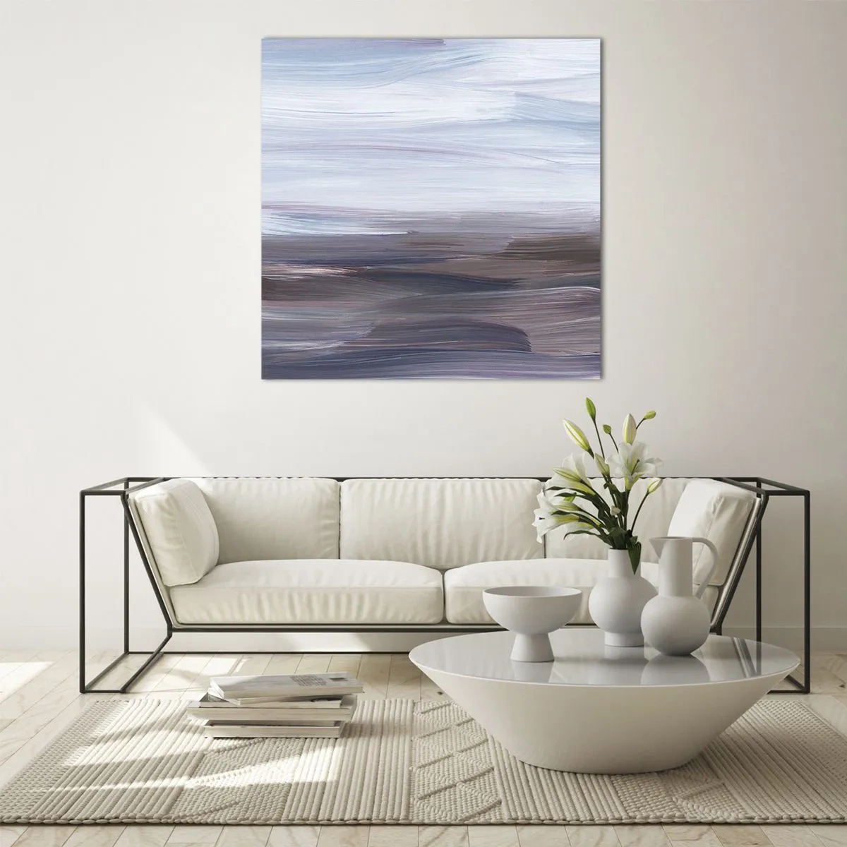 Obraz na szkle - Żywioły: woda - 70x70 cm