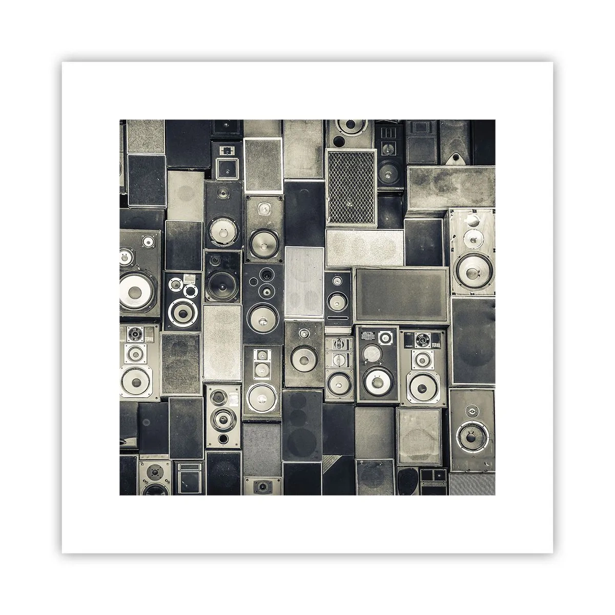 Plakat - I wszystko gra - 30x30 cm