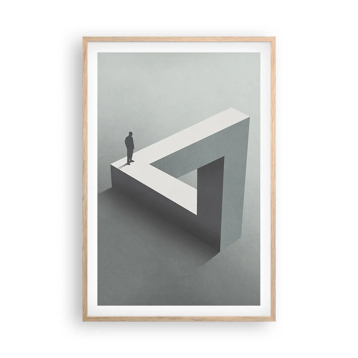 Plakat w ramie jasny dąb - A jednak możliwe - 61x91 cm