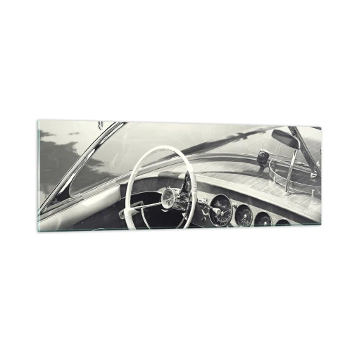 Obraz na szkle - Pogoda dla bogaczy - 90x30 cm