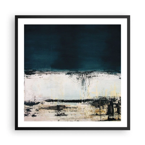 Plakat w czarnej ramie - Kompozycja horyzontalna - 60x60 cm