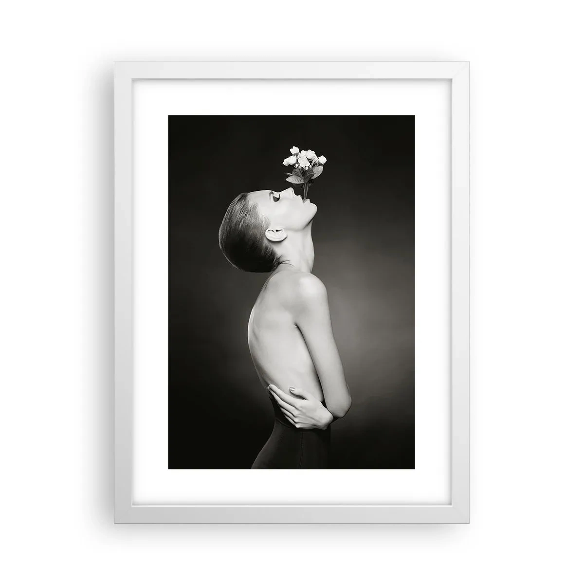 Plakat w białej ramie - Ekscentryczna elegancja - 30x40 cm