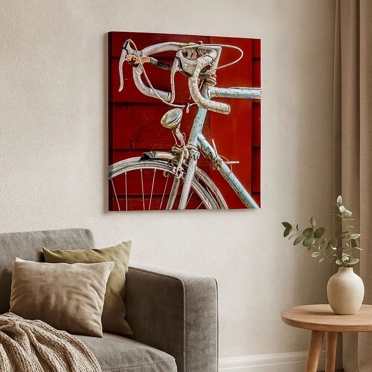 Obraz na płótnie - Stworzony do zwycięstw - 30x30 cm