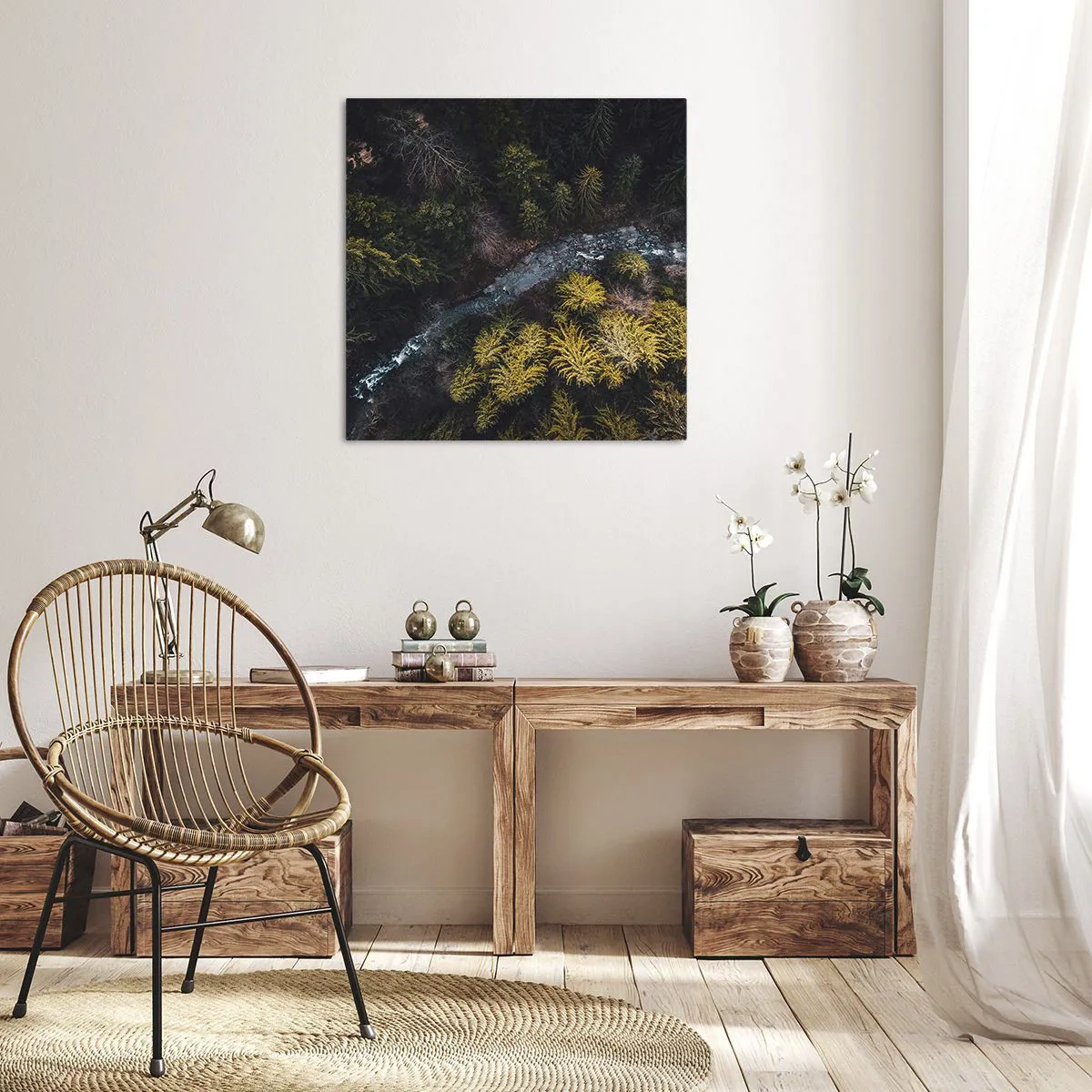 Obraz na płótnie - Szybko, coraz szybciej - 40x40 cm