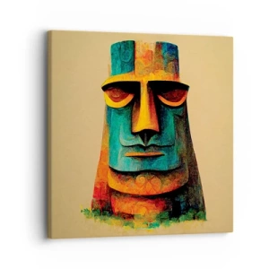 Obraz na płótnie - Posągowy, a sympatyczny - 30x30 cm