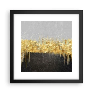 Plakat w czarnej ramie - W głąb i ku górze - 30x30 cm