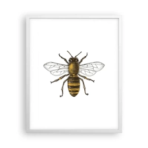 Plakat w białej ramie - Piękna i dobra - 40x50 cm