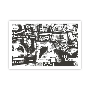 Plakat - Porządek czy chaos? - 91x61 cm