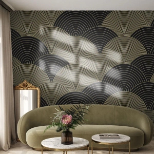 Fototapeta Premium Canvas - Jedność w wielości - Abstrakcja, Grafika, Okręgi - 200x140 cm